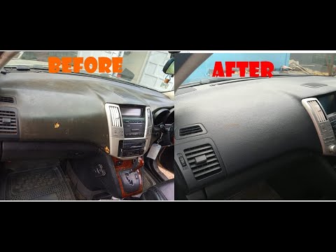 Harrier/Lexus cracked dashboard repair and restoration