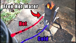 Making Hot Water without Electricity!!