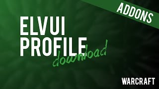 Hist's ElvUI profile (available for importing) | ADDONS