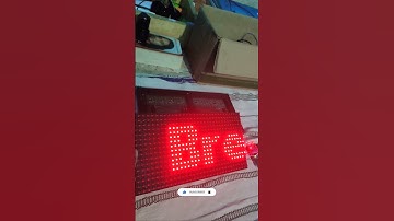 Led scrolling display using arduino projects