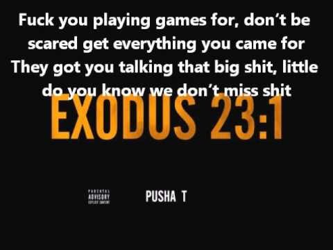 Exodus Pusha-T Official Lyric Video