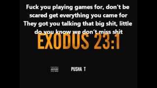 Exodus Pusha-T Official Lyric Video