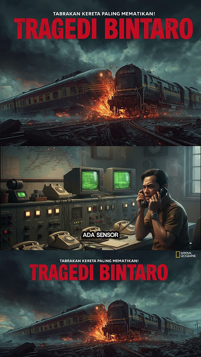TRAGEDI BINTARO 1987: KISAH PILU Kecelakaan Kereta Paling MEMATIKAN di Indonesia