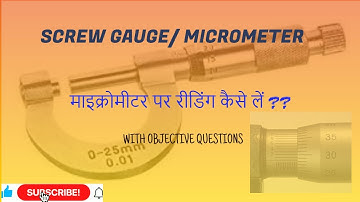MMI_L5_Instruments for Linear Measurements 3_ Micrometer