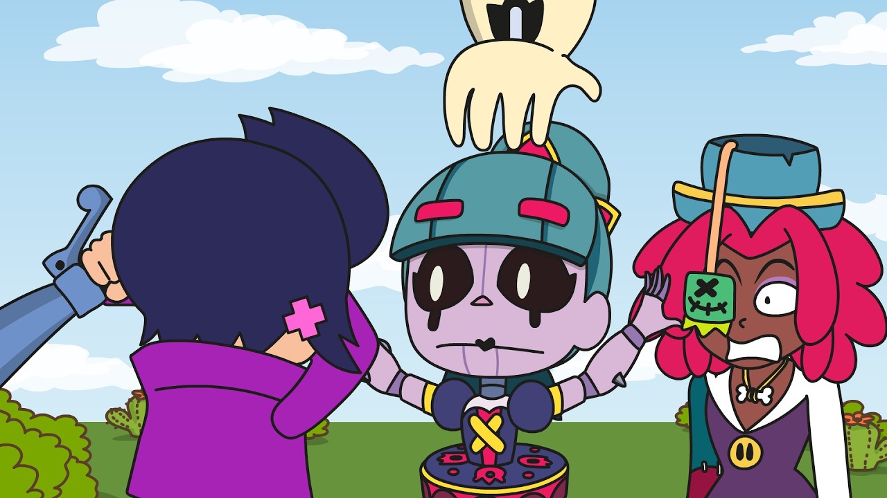 Brawl Stars Animation GIGI против BIBI и CHESTER