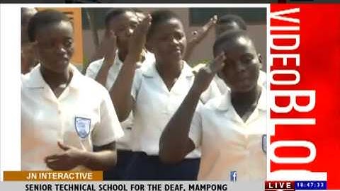 Choreography by Senior technical School for the Deaf