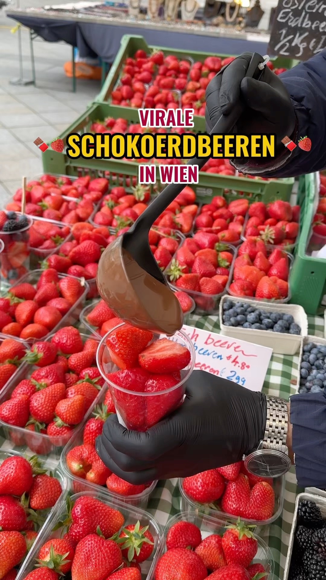 Virale Schokoerdbeeren in Wien - YouTube