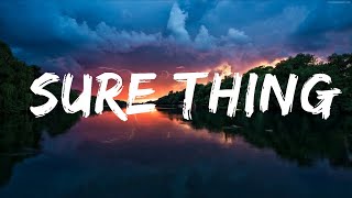 Miguel - Sure Thing (sped up) (Lyrics) Lyrics Video