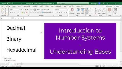 Introduction to Number Systems:  Understanding Bases