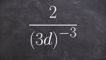 Simplify a rational expression by applying the rules of exponents