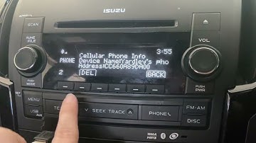 2014 D-max Bluetooth pair with new phone