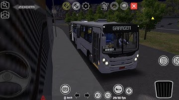 Proton bus simulator 2 com MOD map Novo recanto indo pra garagem com mascarello gran via2011 a noite
