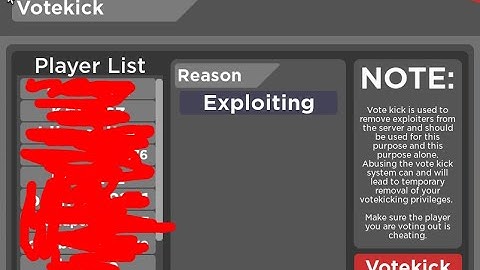 Vote kick Is BROKEN! (Roblox Arsenal)