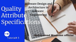 Introduction and Understanding Quality Attributes lecture # 2 in Urdu/Hindi tutorial