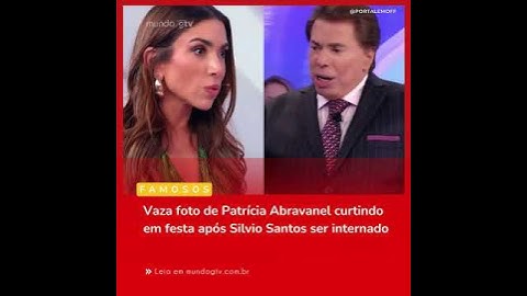 Vaza foto de Patrícia Abravanel curtindo em festa após Silvio Santos ser internado