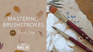 Mastering Brushstrokes | Inside Look At the Expressive Florals Watercolor Course