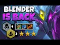 BLENDER IS BACK! 3-STAR NOCTURNE + KATARINA! | Teamfight Tactics Reckoning