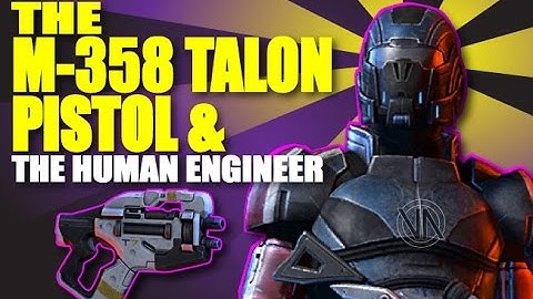 The M-358 TALON Pistol and the Human Engineer Mass Effect 3 Multiplayer