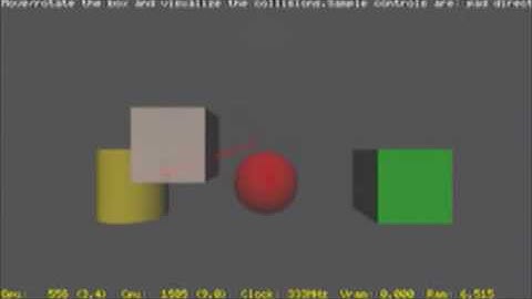 FreshEngine PSP game engine : Collisions using primitives