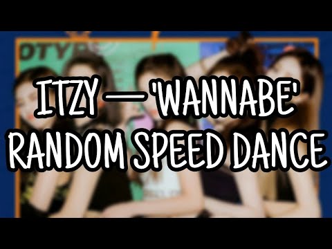 ITZY (있지) 'WANNABE' Random Speed Dance [Roller Coaster]