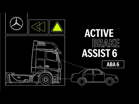 By your side: Active Brake Assist 6 | Mercedes-Benz Trucks