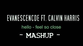 Evanescence, Calvin Harris - Hello & Feel So Close (MASHUP)