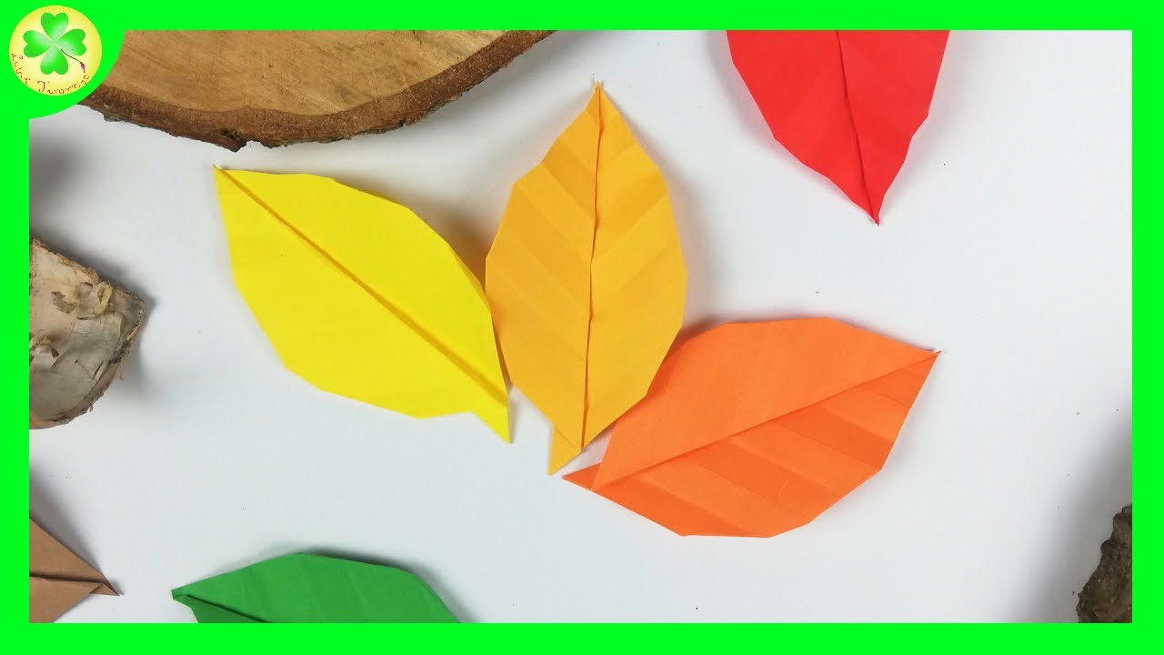 Jak zrobić: Liść Origami | DIY Tutorial - YouTube