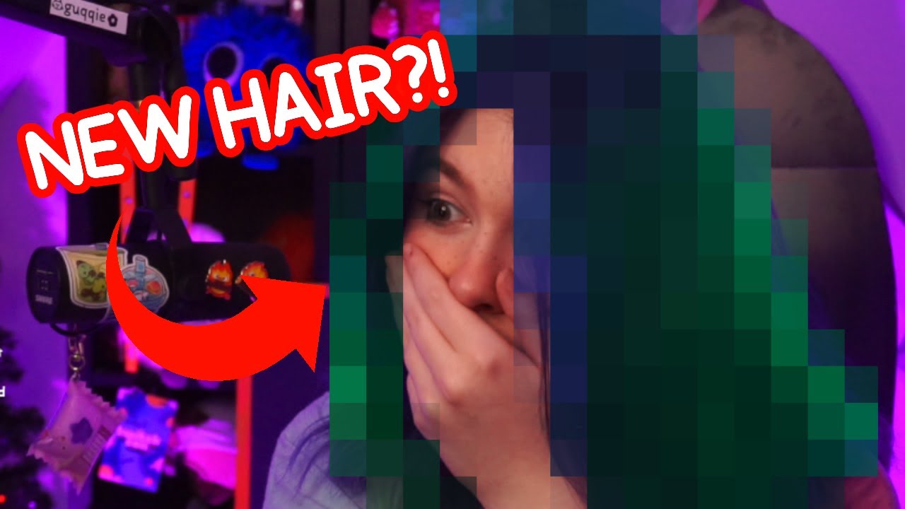 I DYED MY HAIR...  ALSO PIXEL ART!!