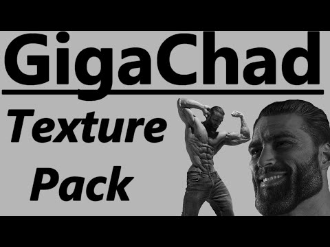 GigaChad Wither Minecraft Texture Pack