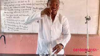 NECO 2023 CHEMISTRY PRACTICAL (TITRATION) DON'T MISS IT!