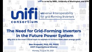 ben kroposki: the need for grid-forming inverters in the future power system