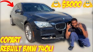 I Completed My $3000 Copart BMW 740Li Entire Rebuild In Just One Day Of Owning It