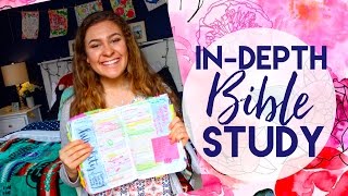 How To INDEPTH (Inductively) Study The Bible  Dig Deeper into the Bible!
