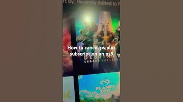 How to cancel ps plus subscription on ps5