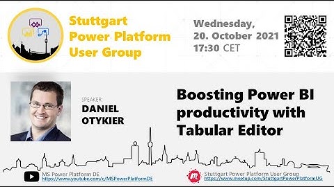 Boosting Power BI productivity with Tabular Editor by Daniel Otykier