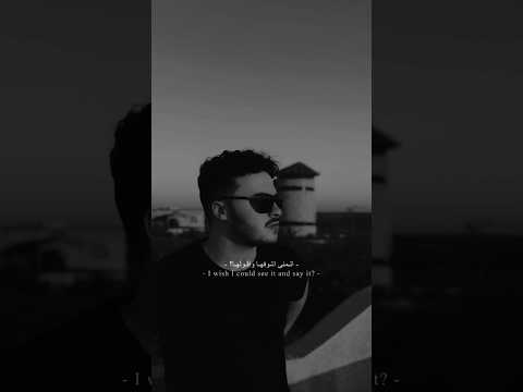 اتمنى اشوفها واقولها اني حقيقي بحبها وفقت حياتي فبعدها عايش وحيد رامي صبري