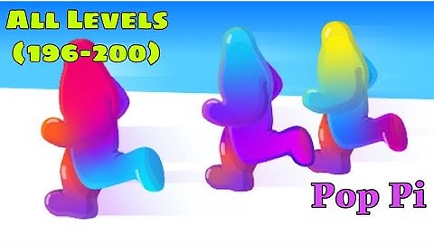 Blob Runner 3D Gameplay Walkthrough IOS,Android - All Levels (196-200)