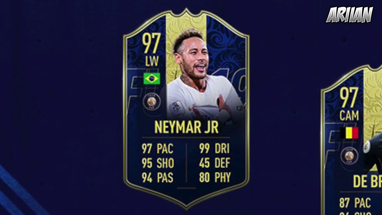 Carta De Neymar Fifa 19 - New Sample k