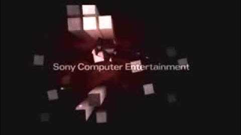 PlayStation 2 Startup Screen with Red Color