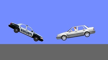 Algodoo Car Crashes & Destruction #64