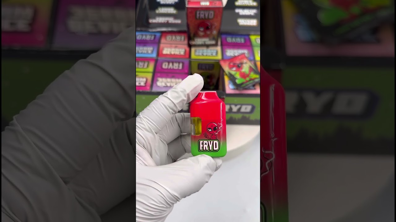 FRYD 3G DISPOSABLE WITH GUMMIES - 3 GRAM FRYD DISPOSABLES VAPE CARTS | NEW FRYD 