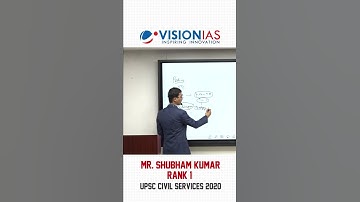 TOPPERS ON PRELIMS | MR. SHUBHAM KUMAR, RANK 1, UPSC CIVIL SERVICES 2020| TIP #133