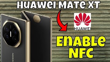 How to Enable NFC Huawei Mate XT / Use NFC #latest