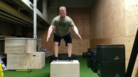 90⁰ Rotating Box Jump