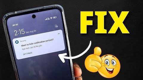 Want To Hide Notification Content Kya Hai | FIX Want To Hide Notification Content Problem | Xiaomi
