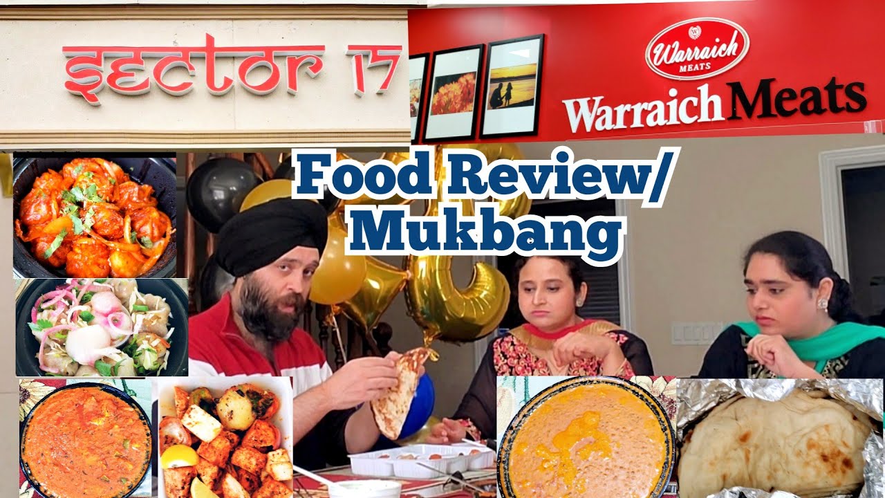 Waraich and Sector 17 Restaurant Food Review - The JFK | The Joint Family Vlogs