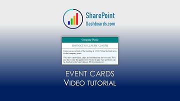 Events Cards in SharePoint Online Microsoft Lists Modern List View