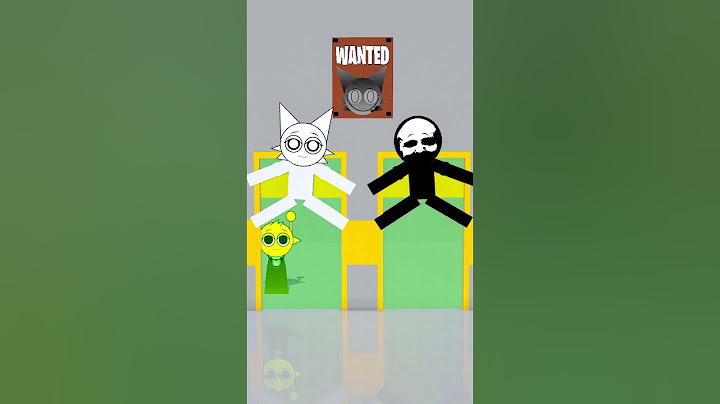 Incredibox Sprunki SCAN RUN Challenge - Wenda vs Black Horror Phase!