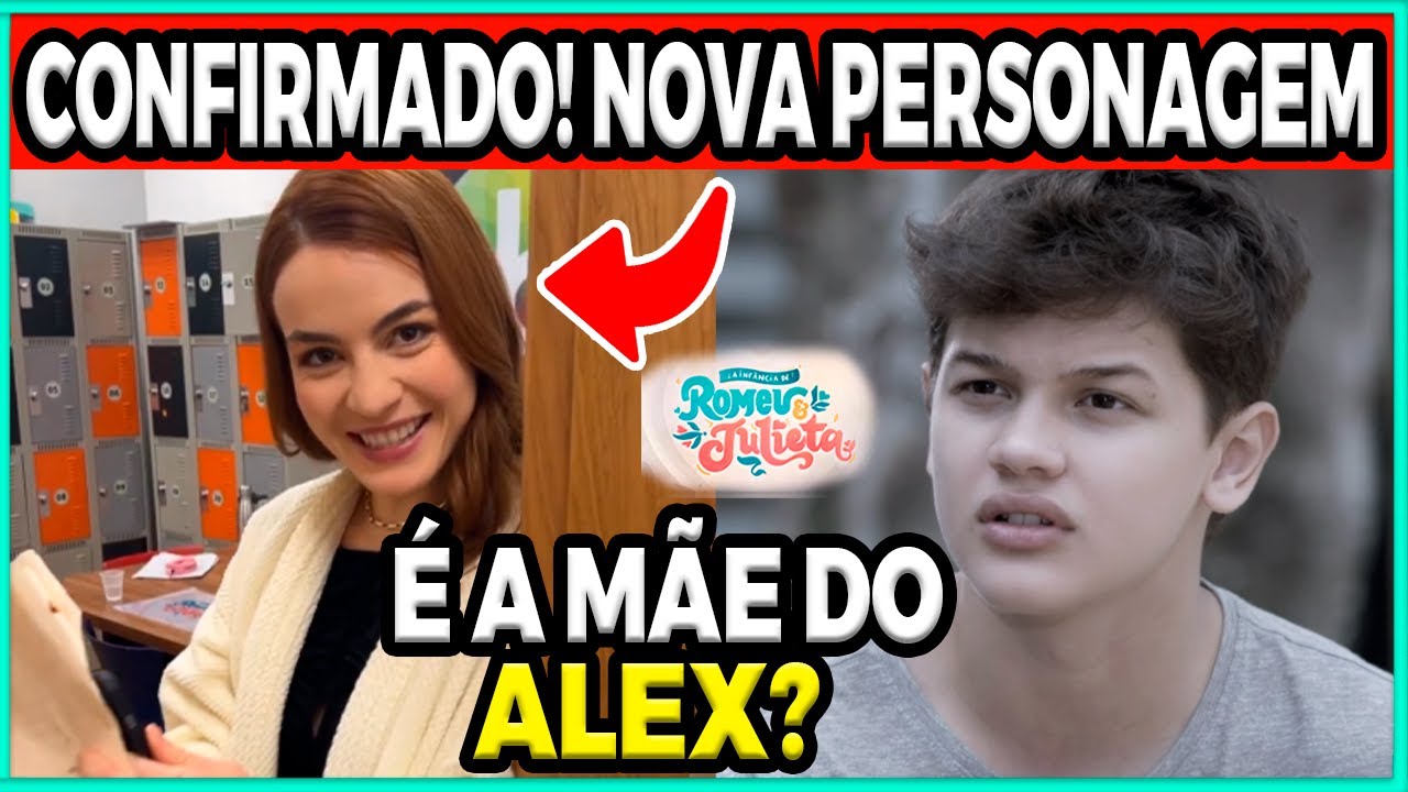 É a mãe do Alex? NOVA ATRIZ ENTRA PARA O ELENCO DE A INFANCIA DE ROMEU ...