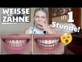 strahlend WEISSE ZÄHNE in nur 1 Stunde ?! KEIN FAKE !! ♡ BibisBeautyPalace